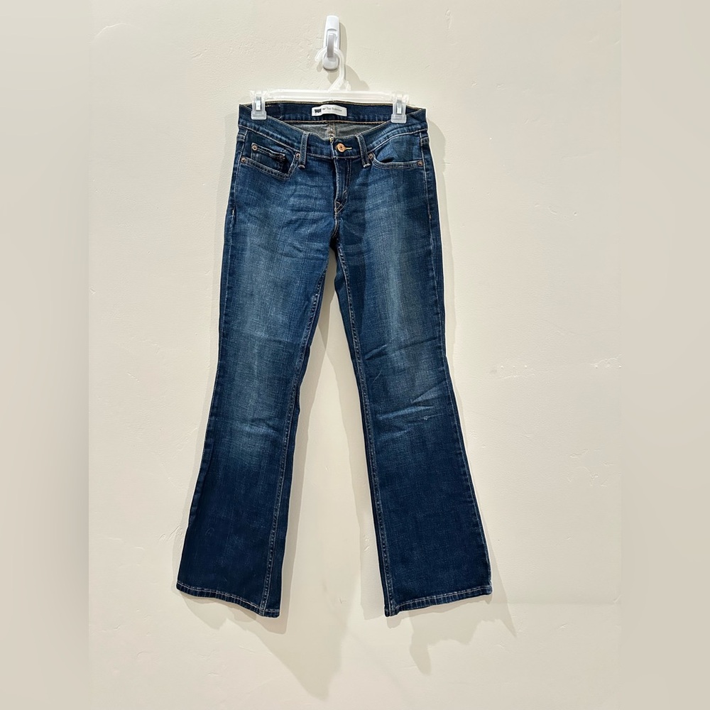 Levi's Dark Blue Flare Jeans